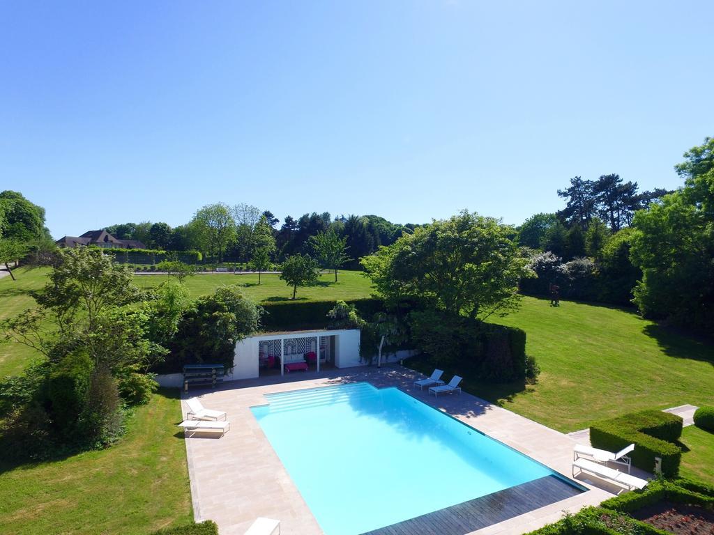 לינה וארוחת בוקר דוביל Manoir De Benerville מראה חיצוני תמונה